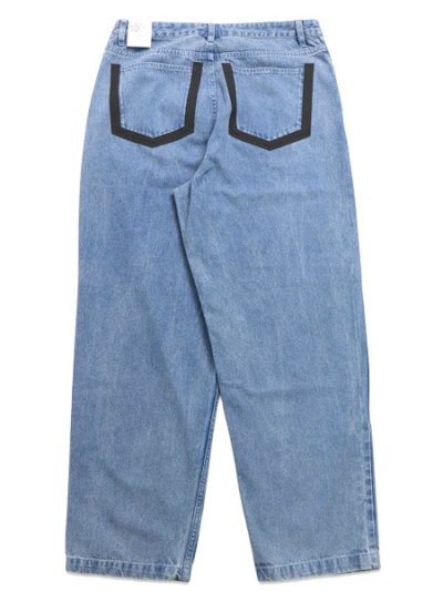 画像2: 【送料無料】NIKE YMH INDIGO JEANS-BLUE DENIM/BLACK/SAFETY ORANGE