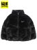 画像1: 【送料無料】【KIDS】NIKE CHILD QUILTED FAUX FUR JACKET-BLACK (1)