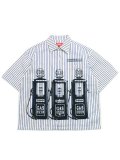 【送料無料】ICECREAM MANGO BOXY FIT WORKWEAR WOVEN SHIRT ANTIQUE WHITE
