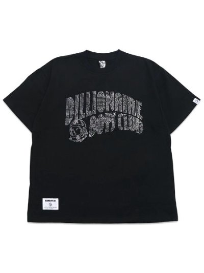 画像1: 【送料無料】BILLIONAIRE BOYS CLUB RHINESTONE COTTON TEE BLACK