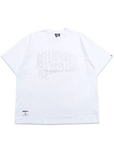 画像1: 【送料無料】BILLIONAIRE BOYS CLUB RHINESTONE COTTON TEE WHITE
