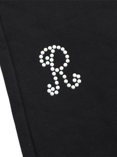 画像6: 【送料無料】RED LETTERS BLACK PEARLED FRENCH TERRY SHORTS