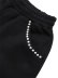 画像3: 【送料無料】RED LETTERS BLACK PEARLED FRENCH TERRY SHORTS (3)