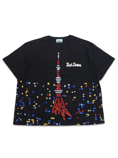 画像1: 【送料無料】RED LETTERS JAPAN NIGHTS TEE
