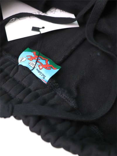 画像8: 【送料無料】RED LETTERS BLACK PEARLED FRENCH TERRY SHORTS