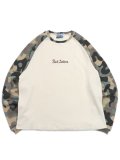 【送料無料】RED LETTERS CAMO L/S THERMAL SHIRT CREAM/RED CAMO