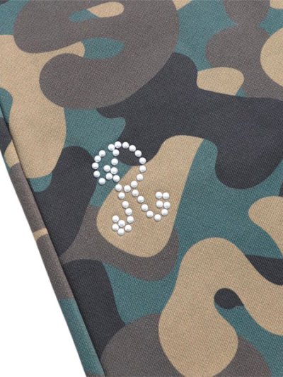 画像6: 【送料無料】RED LETTERS CAMO PEARLS FRENCH TERRY SHORTS