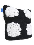 【送料無料】ARKYVE BLACK SNOWFLAKE CROCHET CAT HAT