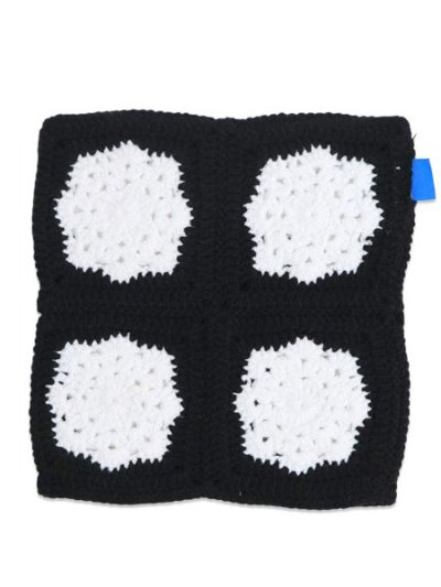 画像3: 【送料無料】ARKYVE BLACK SNOWFLAKE CROCHET CAT HAT
