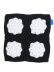 画像3: 【送料無料】ARKYVE BLACK SNOWFLAKE CROCHET CAT HAT (3)