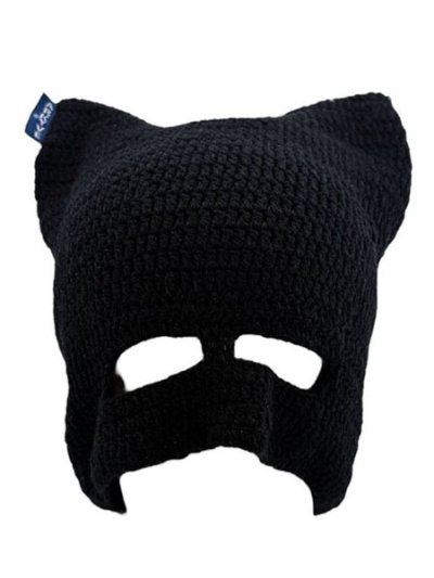 画像1: 【送料無料】ARKYVE PANTHER CROCHET MASK