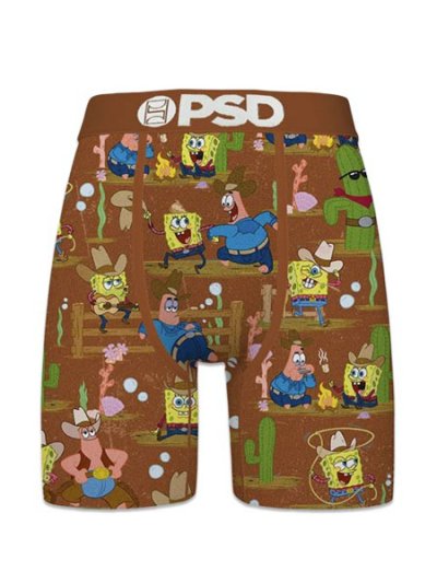 画像1: PSD SPONGEBOB WILD WEST TRUNKS
