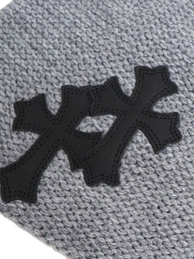画像3: ADVANCE CROSS BEANIE LIGHT GREY/BLACK