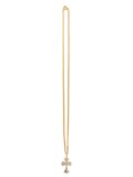 ADVANCE CROSS NECKLACE GOLD 50cm