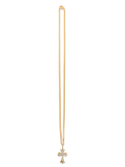 画像1: ADVANCE CROSS NECKLACE GOLD 50cm