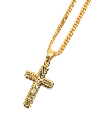 画像2: ADVANCE JESUS CHRIST NECKLACE GOLD
