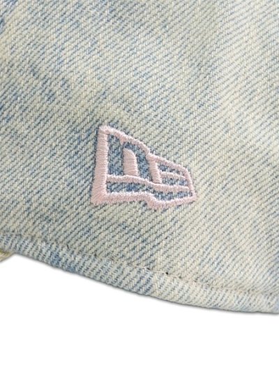 画像7: NEW ERA 9TWENTY OVER DYE DENIM YANKEES WHITE/PINK JOY