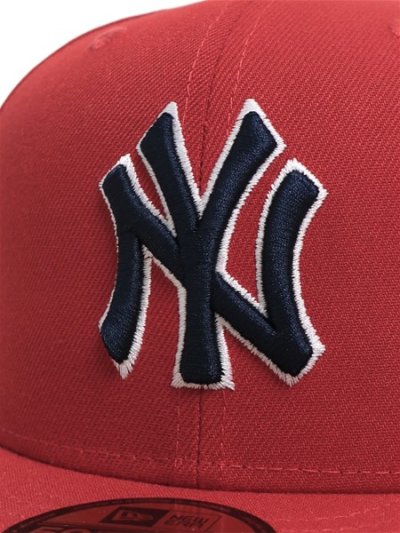 画像6: NEW ERA 59FIFTY MLB SCARLET YANKEES