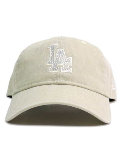 画像2: NEW ERA 9TWENTY RHINESTONE WASHED COTTON DODGERS STONE