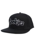 COOKIES CLOTHING OG MINT OUTLINE SNAPBACK HAT BLACK/WHITE