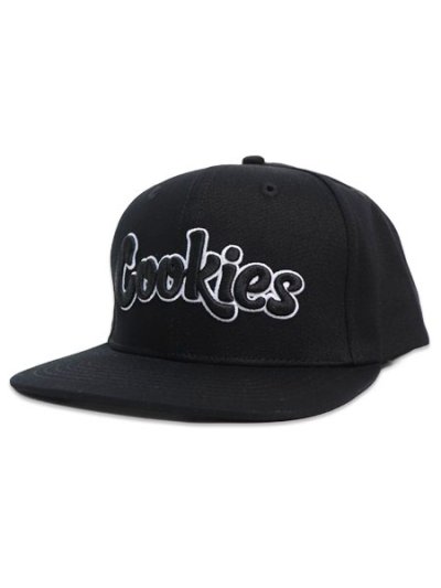 画像1: COOKIES CLOTHING OG MINT OUTLINE SNAPBACK HAT BLACK/WHITE