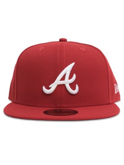 画像2: NEW ERA 59FIFTY MLB SCARLET BRAVES