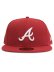 画像2: NEW ERA 59FIFTY MLB SCARLET BRAVES (2)