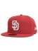 画像1: NEW ERA 59FIFTY MLB SCARLET PADRES (1)