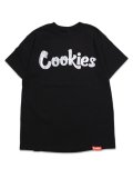 COOKIES CLOTHING ORIGINAL LOGO TEE BLACK/SILVER
