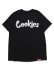 画像1: COOKIES CLOTHING ORIGINAL LOGO TEE BLACK/SILVER (1)