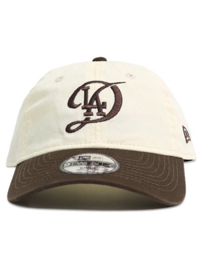 画像2: 【KIDS】NEW ERA CHILD 9TWENTY 2-TONE DODGERS CC CHROME/WALNUT