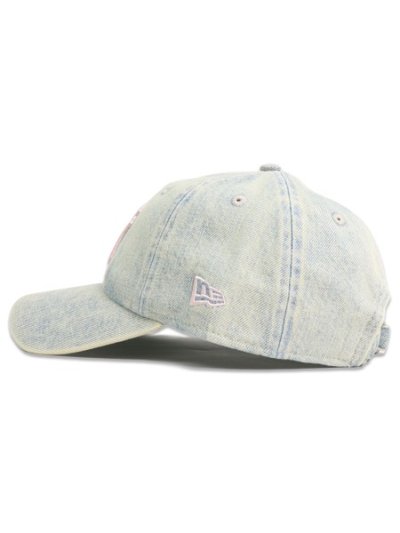 画像3: NEW ERA 9TWENTY OVER DYE DENIM YANKEES WHITE/PINK JOY