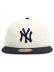 画像2: NEW ERA 59FIFTY 2-TONE YANKEES CHROME/NAVY (2)