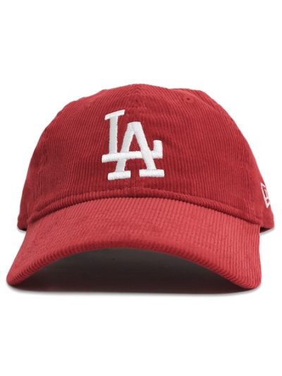 画像2: NEW ERA 9TWENTY CORDUROY DODGERS SCARLET/CHROME
