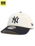 【KIDS】NEW ERA CHILD 9TWENTY 2-TONE YANKEES CHROME/NAVY