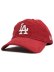 画像1: NEW ERA 9TWENTY CORDUROY DODGERS SCARLET/CHROME (1)