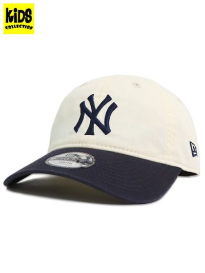 画像1: 【KIDS】NEW ERA YOUTH 9TWENTY 2-TONE YANKEES CHROME/NAVY