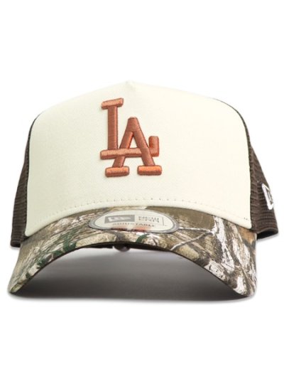 画像2: NEW ERA 9FORTY A-FRAME DODGERS REALTREE CAMO /CHROME/HAZEL