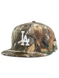 NEW ERA 59FIFTY DODGERS REALTREE CAMO/CHROME