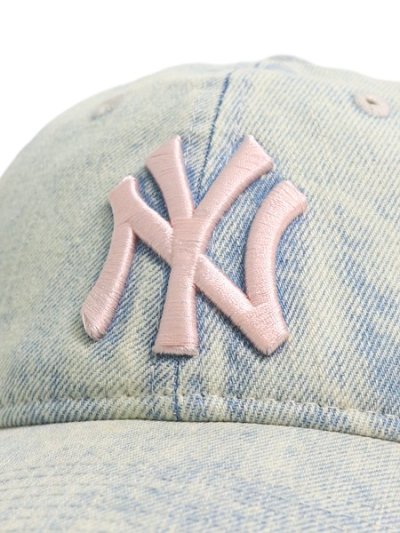 画像6: NEW ERA 9TWENTY OVER DYE DENIM YANKEES WHITE/PINK JOY