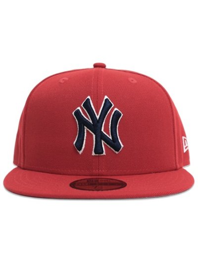 画像2: NEW ERA 59FIFTY MLB SCARLET YANKEES