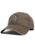 NEW ERA 9TWENTY RHINESTONE WASHED COTTON DODGERS BROWN