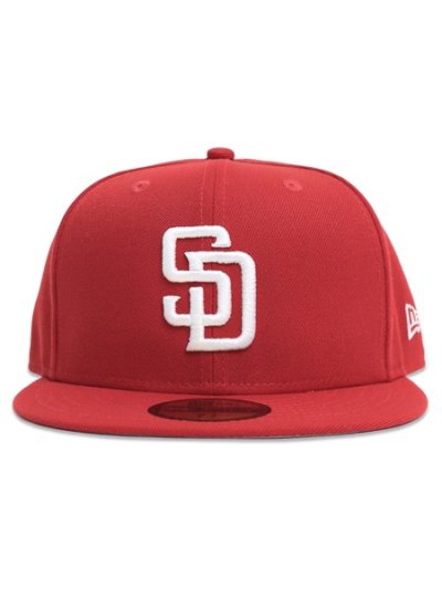 画像2: NEW ERA 59FIFTY MLB SCARLET PADRES