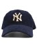 画像2: NEW ERA 9TWENTY CORDUROY YANKEES NAVY/BEIGE (2)