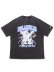 画像1: NEW ERA S/S WASHED COTTON TEE LIGHTNING DODGERS BLACK (1)