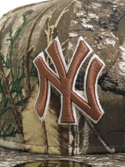 画像6: NEW ERA 59FIFTY YANKEES REALTREE CAMO/CHOCOLATE