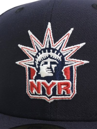 画像7: NEW ERA 59FIFTY NHL RANGERS NAVY/CHROME