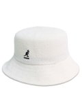 KANGOL BERMUDA BUCKET-WHITE
