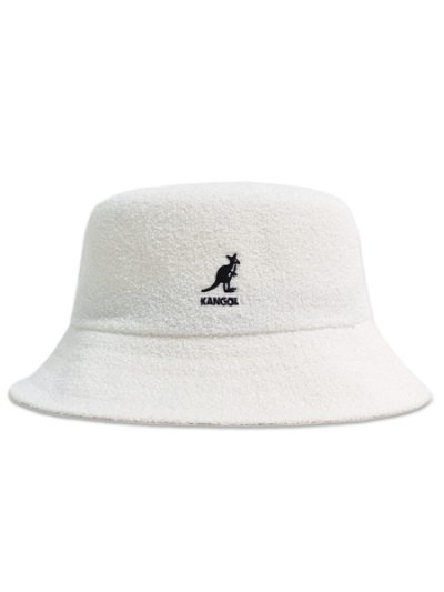 画像2: KANGOL BERMUDA BUCKET-WHITE