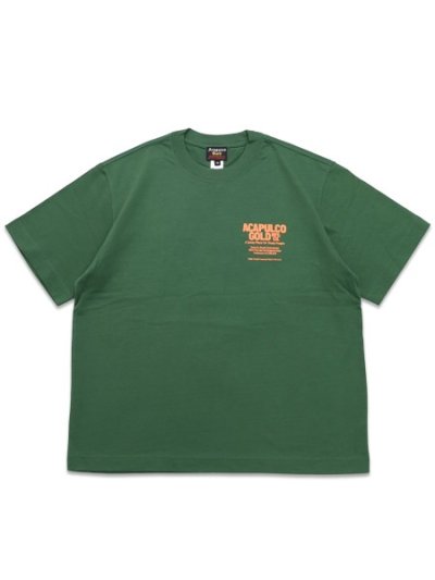 画像2: ACAPULCO GOLD OJ LOGO BOX FIT TEE FOREST